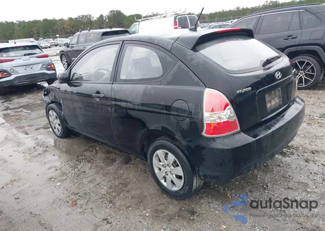 2010 Hyundai Accent Gs z USA, uszkodzony, nr VIN KMHCM3AC6AU159302